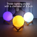 Book Light LED Moon Light Galaxy Light, Moon Night Light, Girl, Boy, Child Birthday Gift, Bedroom Decoration Indoor lighting 4
