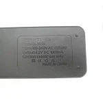 18650 Battery Charger EU Plug 2 Slots Smart Fast Charger 18650 Lithium Rechargeable Battery Charging Device DC4.2V 1A 5