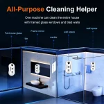 PuRuiKai Household Window Automatic Water Spray Cleaning Robot,With Intelligent Edge Detection System,Robot Glass Cleaner 6