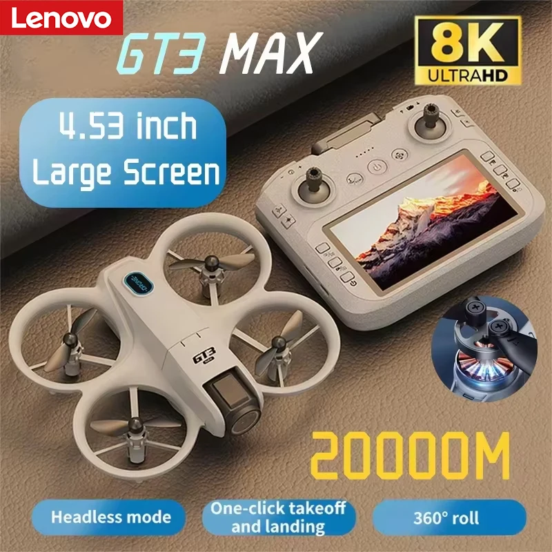 Lenovo Gt3 Max Drone 8k Hd Aerial Photography Large Screen Optical Flow Positioning Brushless Intelligent Obstacle Avoidance Lenovo Gt3 Max Drone 8k Hd Aerial Photography Large Screen Optical Flow Positioning Brushless Intelligent Obstacle Avoidance