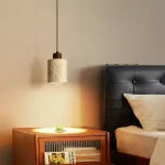 Vintage Japanese Style Wooden Pendant Lamp Chandelier for Bedroom Bedside Retro Bar Restaurant Lighting Fixture 4