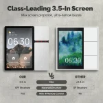 MOES Tuya WiFi Smart Control Panel 3.5" Touch Screen, 3 Relays & Buttons, IR Remote, Bluetooth Sigmesh Hub, Home Automation 2