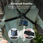 TELESIN Phone Action Camera 2 in 1 Neck Hold Mount for GoPro Insta360 DJI OSMO Action Universal Action Camera Phone Accessories 3