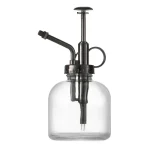 220-360ml Transparent Glass Watering Can Gardening Household Water Sprinkler Watering Can Watering Spray Can Home Decor 3