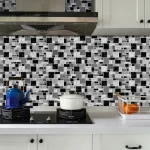 Marble Peel and Stick Backsplash Tiles 3D Self Adhesive Wall Sticker for Kitchen Bathroom Waterproof Home Decor DIY 2