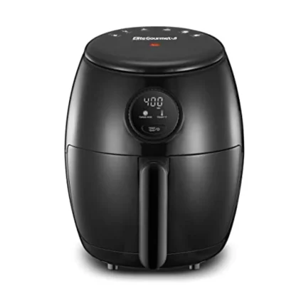 EAF2612D Personal 2.1Qt Compact Space Saving Programmable Hot Air Fryer Oil-Less Healthy Cooker with Timer and Temperature Cont