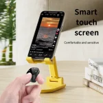 Touch Screen Wireless Remote Control For TikTok Scrolling Ring Bluetooth 5.3 Fingertip Selfie Video Page Turner for iOS Android 4
