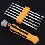 12 In 1 Screwdriver Set Magnetic Bit Cross Flat Shaped Screwdriver Head Multifunctional Precision Handheld Maintenance Tool Home 2