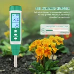 Yieryi Soil Test Kit NPK Meter Soil Quick-acting Nitrogen/Phosphorus/Potassium Tester Nutrient Analyzers for Growing Plants 2