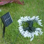 LED Solar Star String Lights Outdoor Waterproof Solar Powered Fairy Lights for Patio Garden Yard Porch Christmas Wedding Decor 6