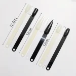 Nail Display Sticks Nail Swatch False Nail Tips Nail Gel Polish Practice Clear Natural Colors Display Board for Nail Art Tools 5