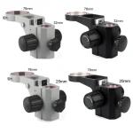 Stereo Microscope Head Holder Focus Adjustment Arm Microscope Ring Arbor Stand Bracket Diameter 76mm 25mm/32mm Accessories