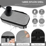 Wireless Microphone Case for JBL PartyBox Wireless Two Microphone System Singing Karaoke Dual Mic Handheld Travel Storage Bag 4