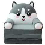 Children'S Two-In-One Multi-Layer Folding Sofa Plush Cartoon Sofa Kindergarten Baby Chair Multi-Functional Children'S Cushion 3