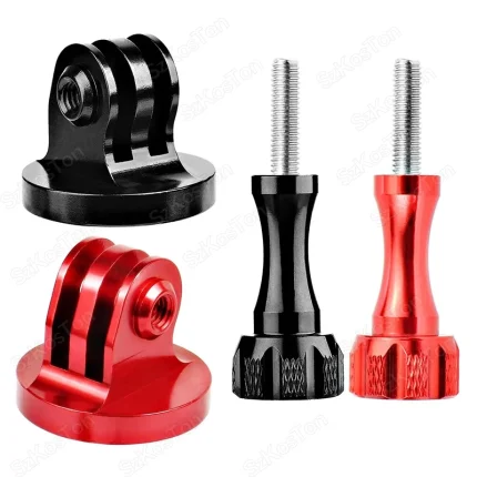 Aluminum Tripod Adapter for Monopod Mount For Go Pro 13 12 11 10 9 8 7 Insta 360 X5 X4 ACE PRO 2 DJI Action 4 6 5 Pro OSMO 360