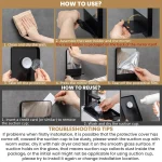 TAILI Shower Mirror Fogless for Shaving with Razor Holder, Fog Free Mirror Shower Suction Rust-Proof Removable Bathroom Mirror 6
