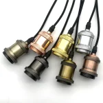 Aluminum Pendant Lights Industrial lamp Vintage Nordic Loft Hanging Lamp E27 90-265V lamparas de techo colgante moderna Hanglamp 2