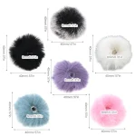 1 Piece Wind Muff Outdoor Furry Windscreen for Lavalier Lapel Microphone / Mini Microphones, Lavalier Microphone Windshield 3