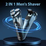 Sejoy Electric Razor for Men Rechargeable Electric Razor Shaving Machines  Mens Electric Shavers, 3