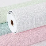 50cm solid linen foam 3D self-adhesive thickened wall sticker PVC waterproof background wall renovation wallpaper 6