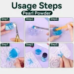 20ml Pearlescent Mica Powder Epoxy Resin Pigment Kits Dye Pearl Pigment Natural Mica Mineral Powder DIY Jewelry Crafts Candle 6