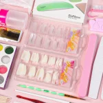 Nail Acrylic Powder and Liquid Monomer Nails Art Decoration For Manicure Set Kit Crystal Nail Glitter 3D Nail Tips Carving Tools 5