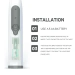 Sonic Electric Toothbrush for Men and Women Adult Household Non Rechargeable Soft Hair IPX6 Waterproof 6