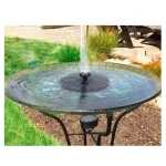 Waterfall Fountain Mini Solar Water Fountain Pool Pond Garden Decoration Outdoor Bird Bath Solar Powered Fountain Floating Water 6