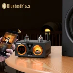 AIYIMA T9 PRO HiFi 5.2 Bluetooth Tube Amplifier VU Meter Stereo Power Amplifier  USB DAC COAX OPT Home Audio Amp 100Wx2 6