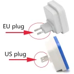 Wireless LED Night Light Sensor Lighting Mini EU/US Plug Night Lights For Children Room Bedroom Living Room Decoration Lighting 5