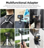 Magnetic Adapter For DJI Osmo Action 5 Pro OSMO 360 / NANO Quick-release Plate for DJI Action 6 4 3 Camera Expansion Accessories 3