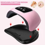 LIMEGIRL Nail UV Dryer Machine Professional 24 LED UV Manicure Lamp Home Use Nail Lamp For Drying Polish Varnish With USB Cable 2