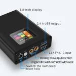 Digital Display Spot Welder 0.1-0.25MM Nickel Welding Handheld Machine Digital 18650 Lithium Battery Portable Kit 30 Gear Adjust 5
