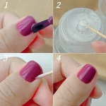 100Pcs Nails Wood Swab Clean Sticks Bud Tip Wooden Cotton Head Manicure Detail Corrector Nail Polish Remover Art Tool 4