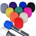 Rain Microphone Foam Thicken Mic Cover Sponge Professional Studio WindScreen Protective Grill Shield Soft Microphone Cap 3