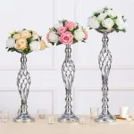 Home Table Candle Holder Arrangement Gold Iron Vase Twisted Path Candle Holder Wedding Flower Wedding Props Home Furnishings 5
