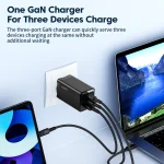 Toocki 67W GaN USB C Charger Fast Charging Multi-Color Type C Charger for Macook iPhone 15 14 13 12 Pro Max Samsung Xiaomi POCO 4