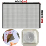 Customizable Size Window Mosquito Nets Insect Fly Screen Curtain Indoor anti-mosquito Fly Bug Mesh Mosquito Nets Insect Screen 2