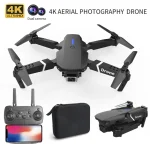 Professional Drone E88 4K Wide-Angle HD 1080P Camera WiFi FPV Height Hold Foldable RC Drone Quadrotor Helicopter Children's Toys 2
