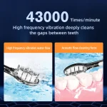 SUBORT S9 Sonic Electric Toothbrush Cordless USB Rechargeable Whitening Toothbrush Waterproof Ultrasonic Automatic Tooth Brush 3