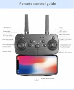 2024 E88Pro RC Drone 4K Professinal With 1080P Wide Angle HD Camera Foldable Helicopter WIFI FPV Height Hold Gift Toy 6