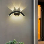 Waterproof IP66 Outdoor Wall Light 10W LED Wall Lamp Sconce Balcony Garden Decoration Lighting Lamp AC110V 220V 6