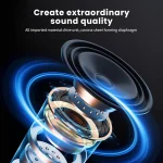 9D Surround Sound Wireless Bluetooth Headphones Over Ear Headsets True Sports Earphones Support TF/AUX Music Player with HD Mic 4