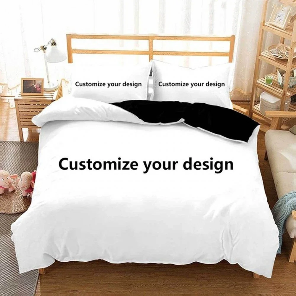 New Custom Bedding Set Customized 3D Printed Duvet Cover Sets with Pillowcase Twin Full Queen King Size POD Dropshipping New Custom Bedding Set Customized 3D Printed Duvet Cover Sets with Pillowcase Twin Full Queen King Size POD Dropshipping