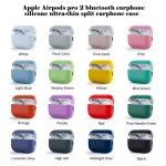 Ultra-Thin Silicone Earphone Case For Airpods 1/2, Airpods 3 4 Protective Headphone Case For Apple Airpods Pro 2 3 Airpods Cover 6