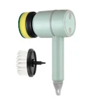 2025 Multi Functional Wireles Electric Cleaning Brush Household Toilet Cleaning Tool Handheld Kitchen Cleaning Brush 6