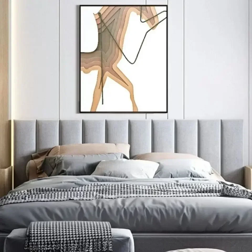 Bed Headboard Wood Wall Panels Cabecero Cama 135 150 Tete De Lit Bedroom Decor Adhesive Headboards Bed Head Board Bed Headboard Wood Wall Panels Cabecero Cama 135 150 Tete De Lit Bedroom Decor Adhesive Headboards Bed Head Board