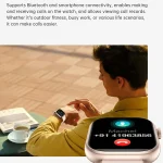 New 2026 Watch 10 NFC Bluetooth Call Smart Watch Women Men Heart Rate Voice Assistant 100+Sports Ladies Smartwatch For Xioami 5