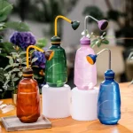 1 Pcs Small Watering Can, Bottle Watering Spout Bonsai Watering Can For Indoor Seedlings Plant Plastic Watering Can For House