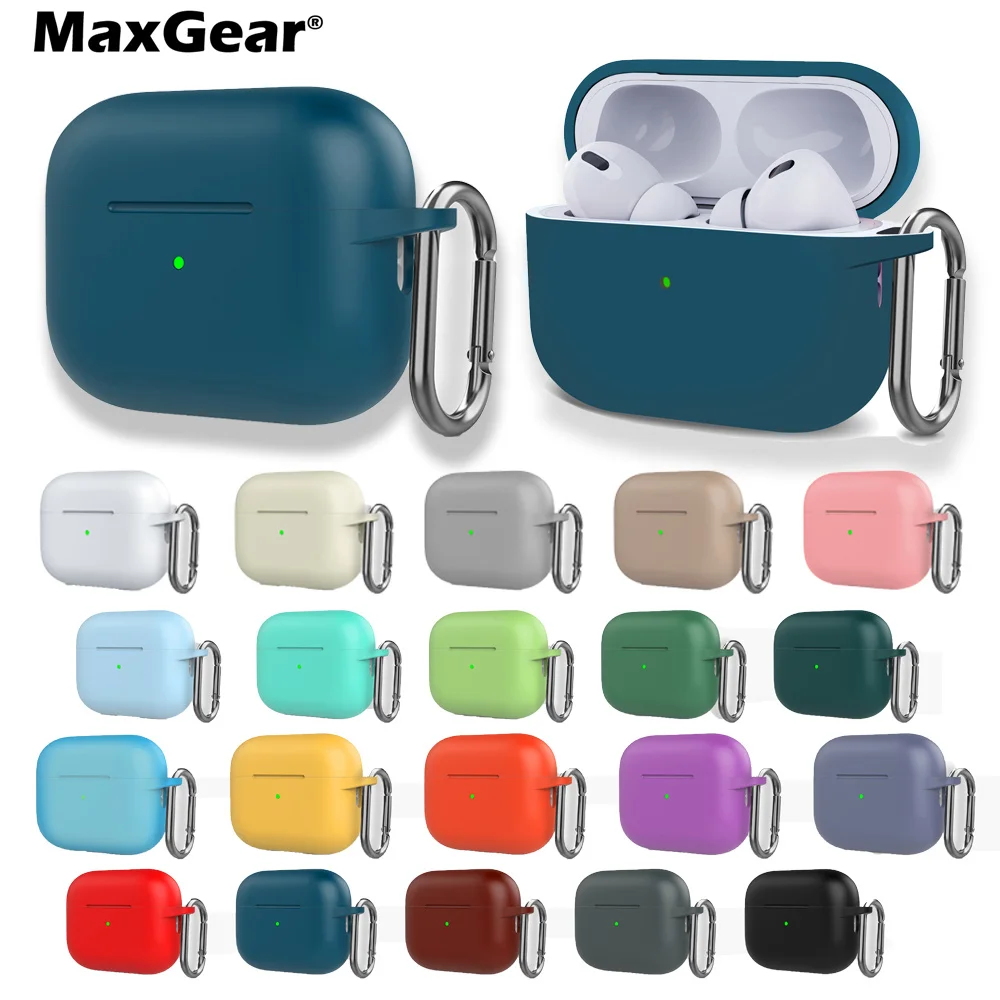 Silicone Earphone Cases For Airpods 4 1/2, Airpods 3 Case Headphones Case Protective Case For Apple Airpods Pro 2 Airpods Covers Silicone Earphone Cases For Airpods 4 1/2, Airpods 3 Case Headphones Case Protective Case For Apple Airpods Pro 2 Airpods Covers